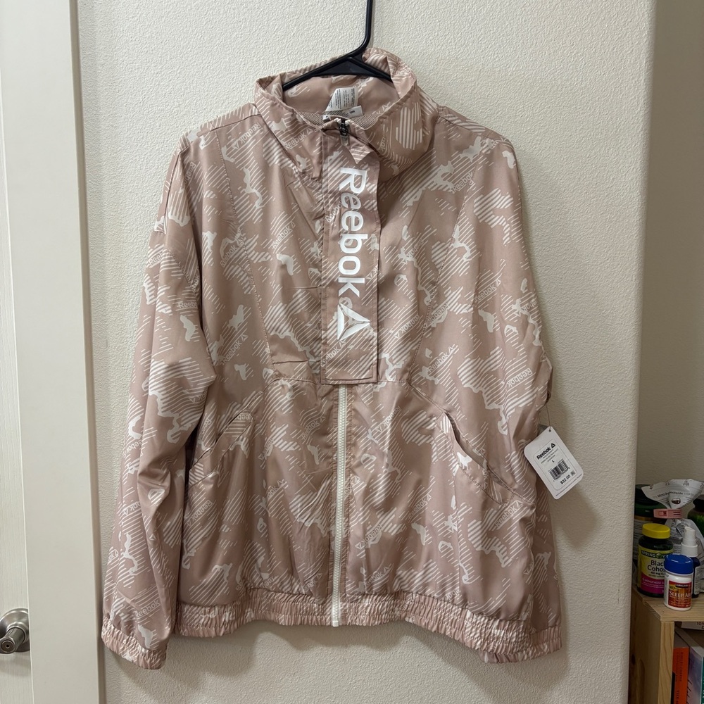 NWT Reebok Tan Outdoor Jacket